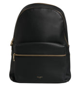 Dolce & Gabbana Black DG Leather Logo Print Travel Back Pack Bag -   -  Dolce & Gabbana.